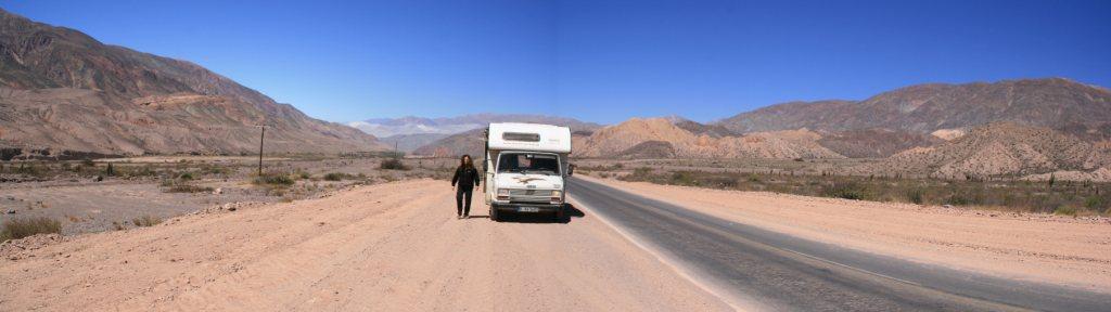 BIK-Theo in der Quebrada de Humahuaca